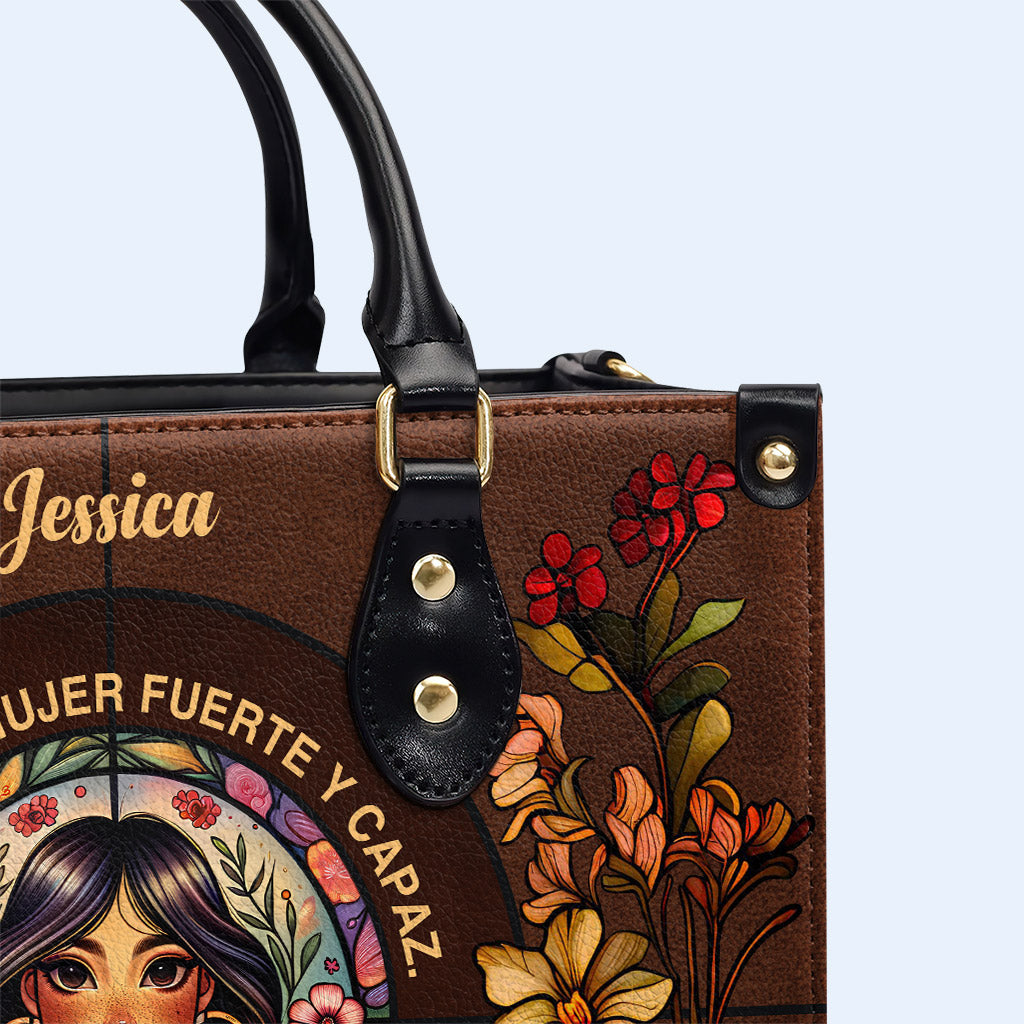 Yo Soy - Personalisierte Lederhandtasche - HG08