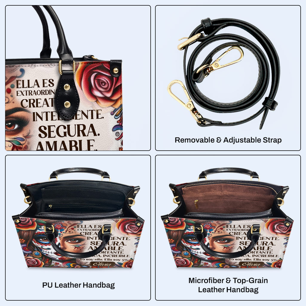 Ella Es - Personalisierte Lederhandtasche - HG25