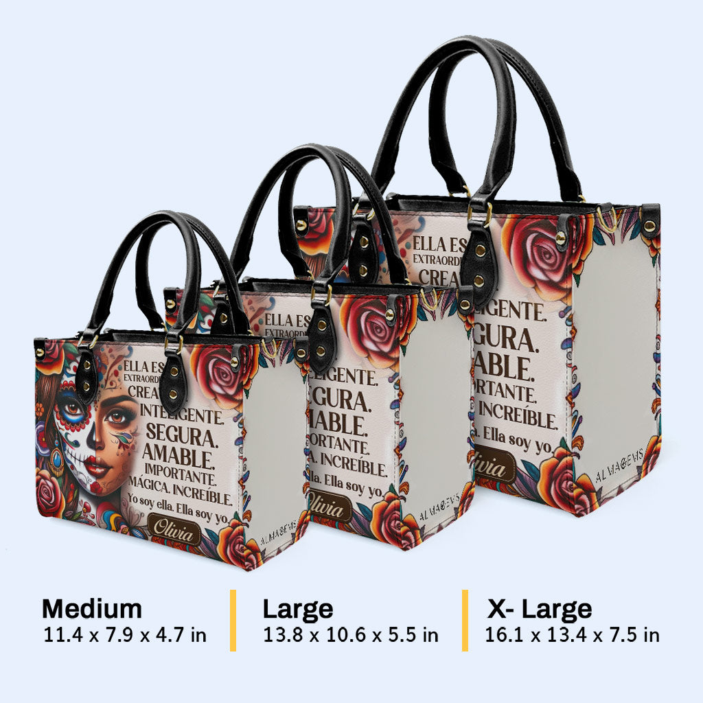 Ella Es - Personalisierte Lederhandtasche - HG25