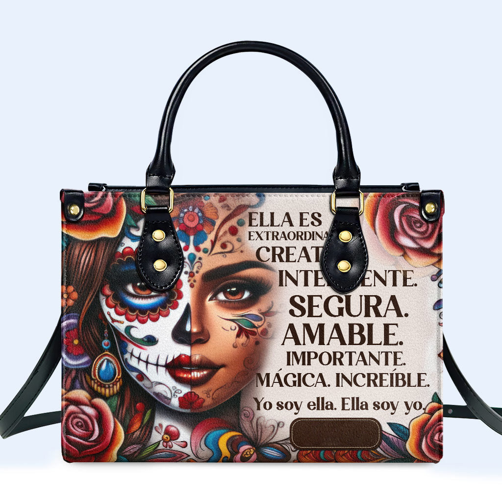 Ella Es - Personalisierte Lederhandtasche - HG25