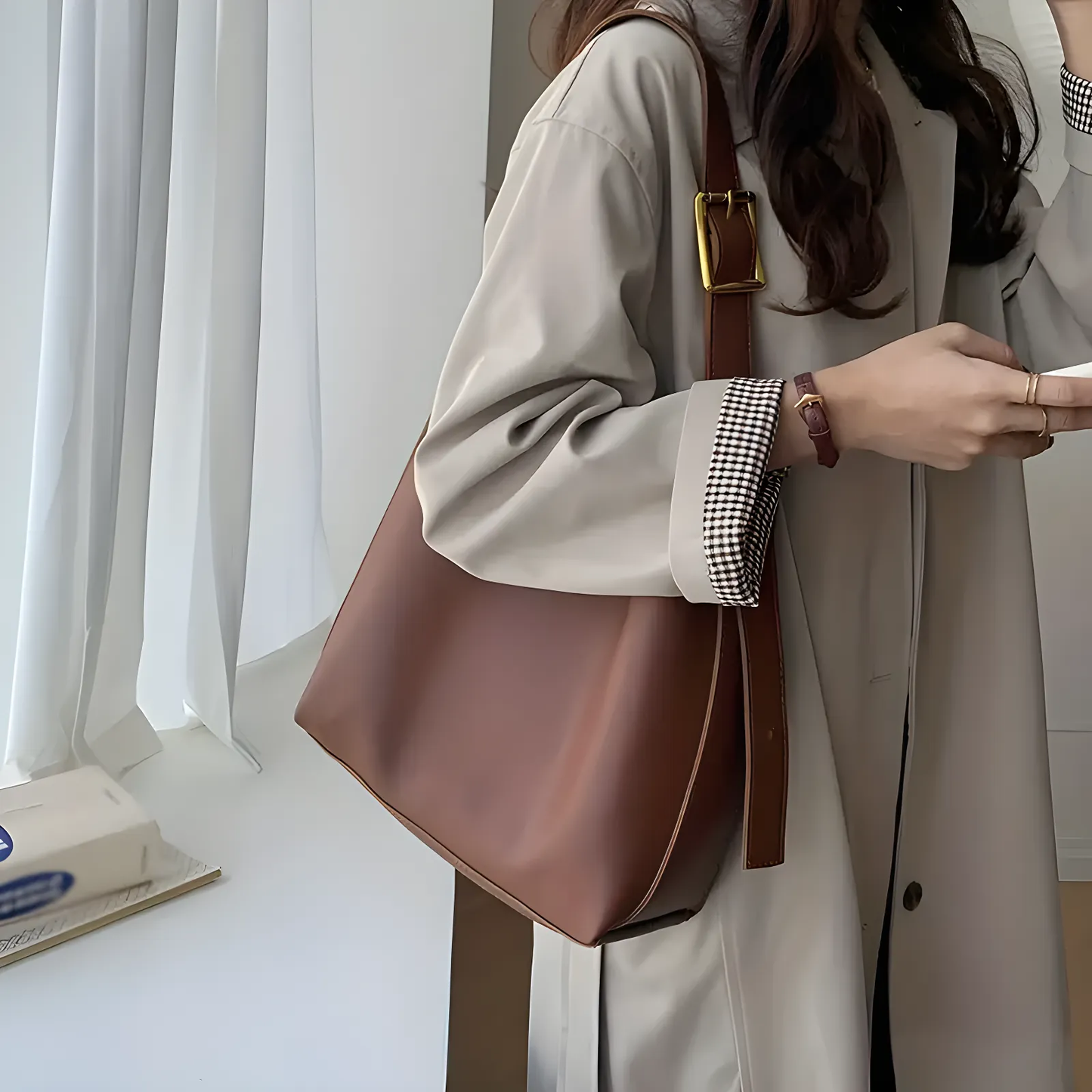 Valencia Leder Tote