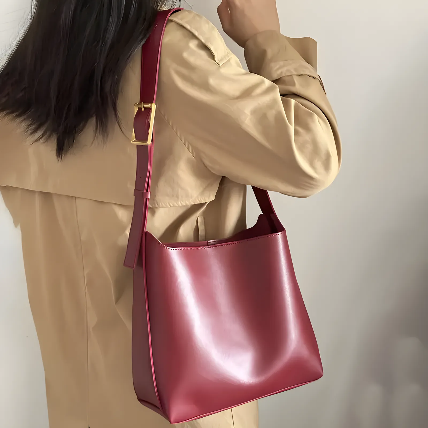 Valencia Leder Tote
