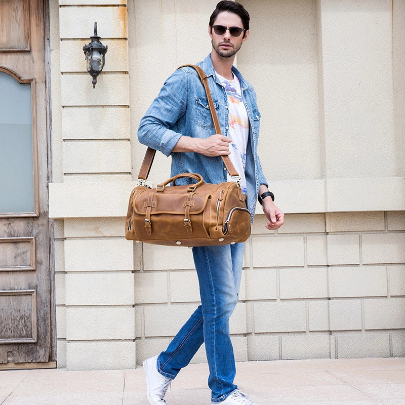 Adventure Leder Weekender Reisetasche