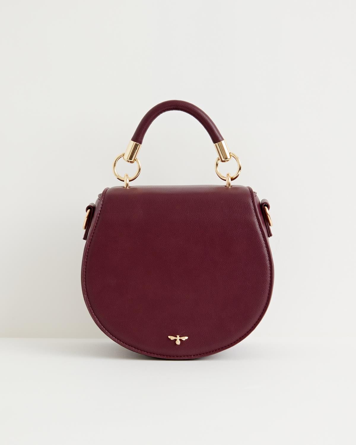 Liberty Satteltasche - Burgunderrot