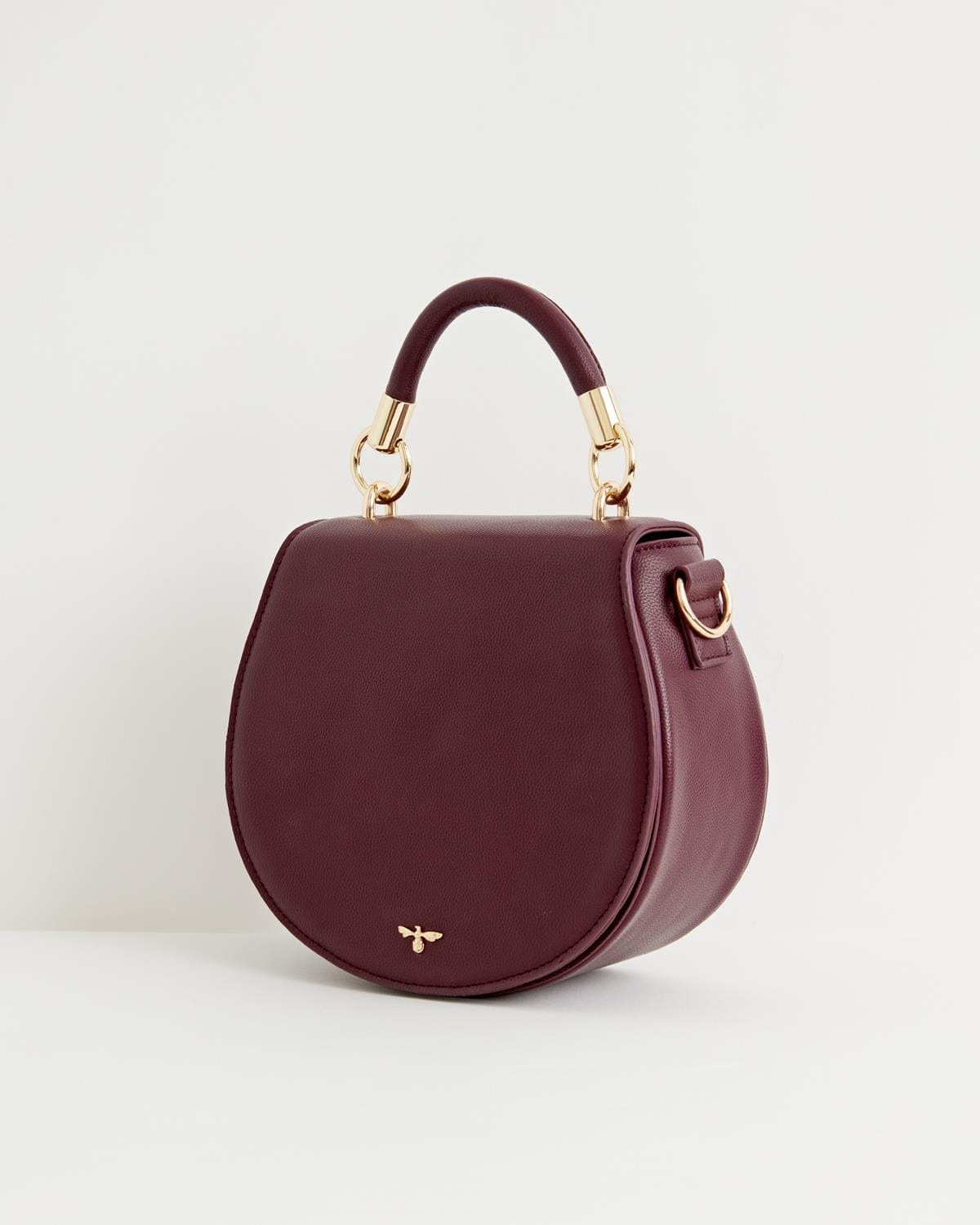 Liberty Satteltasche - Burgunderrot