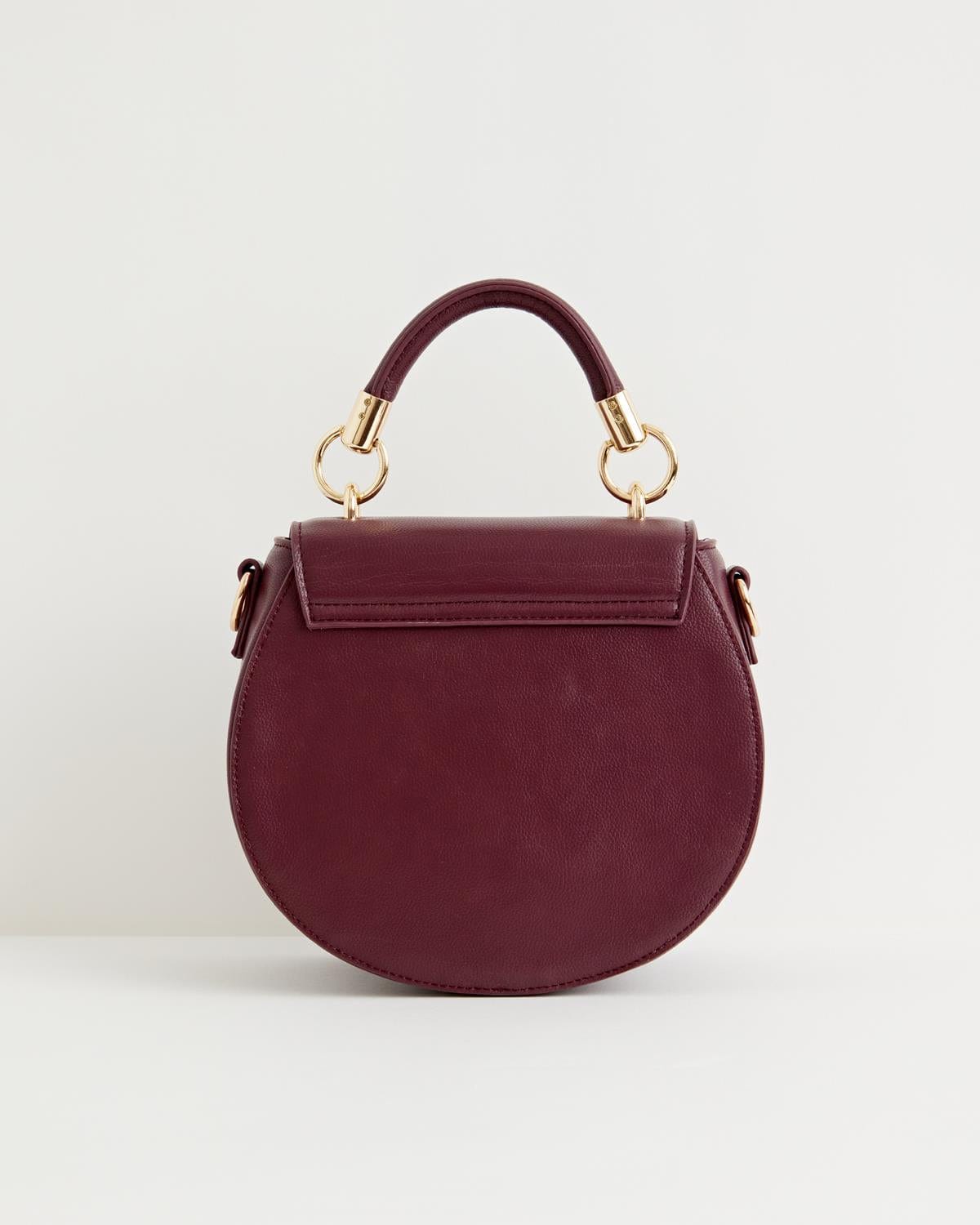 Liberty Satteltasche - Burgunderrot
