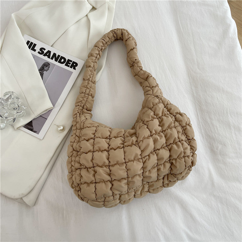 Scrunchie Hobo-Tasche