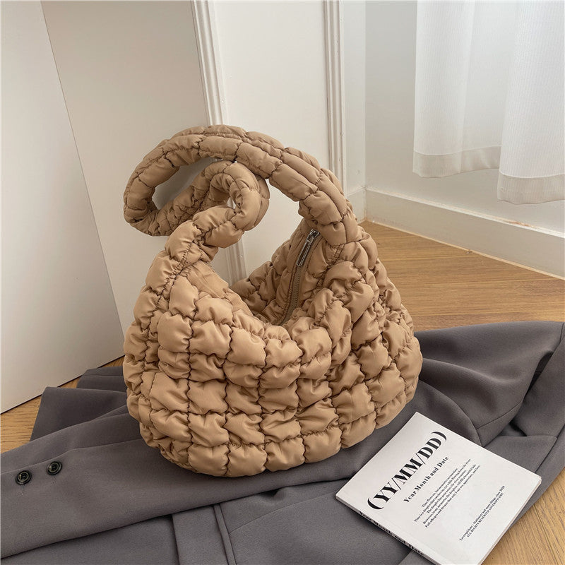Scrunchie Hobo-Tasche