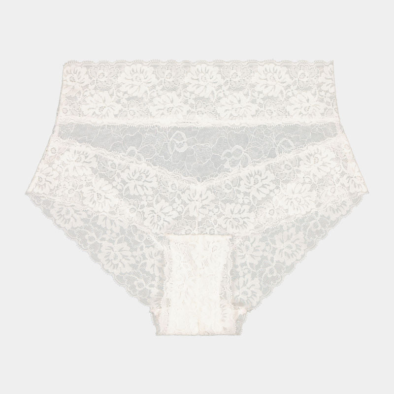Lace High Rise Brief