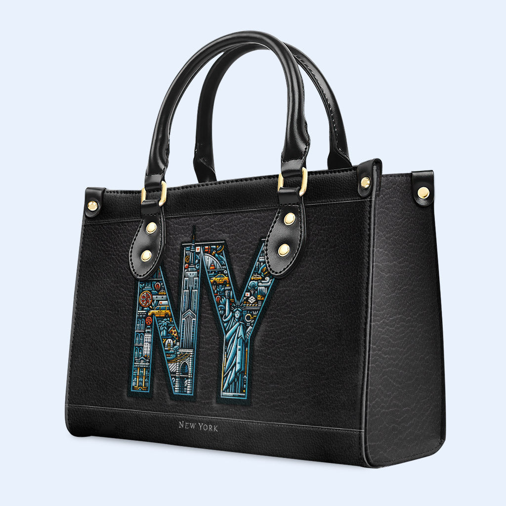 New York - Lederhandtasche - NY01