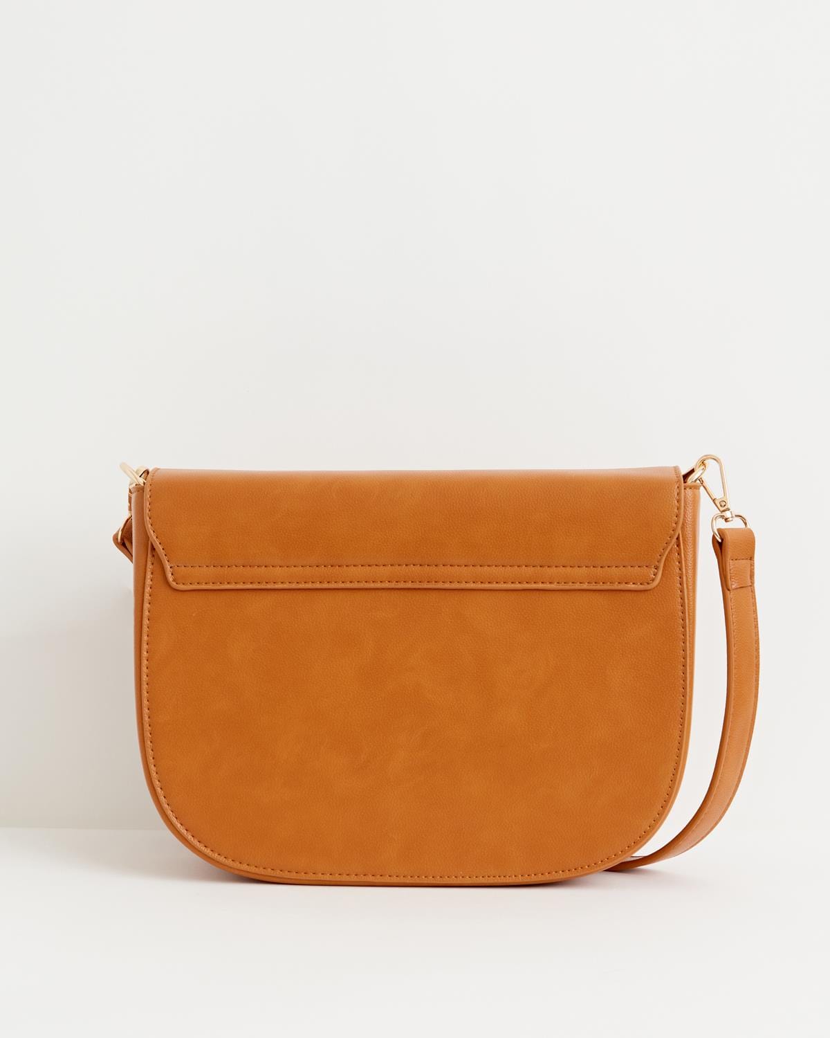 Nina Messenger-Handtasche - Hellbraun
