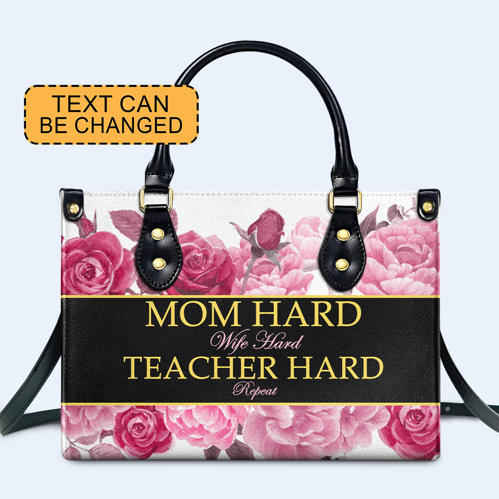 Queen Roses - Neu - Personalisierte Lederhandtasche - queen04