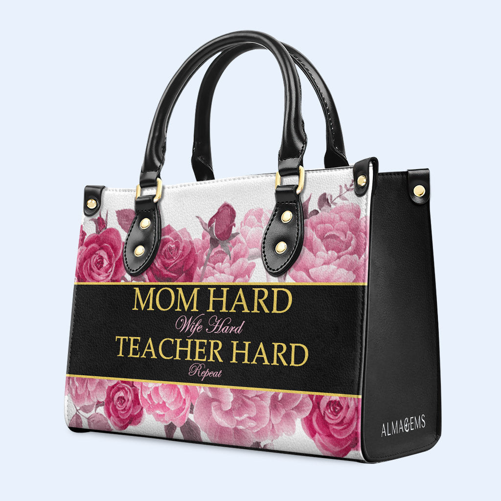 Queen Roses - Neu - Personalisierte Lederhandtasche - queen04