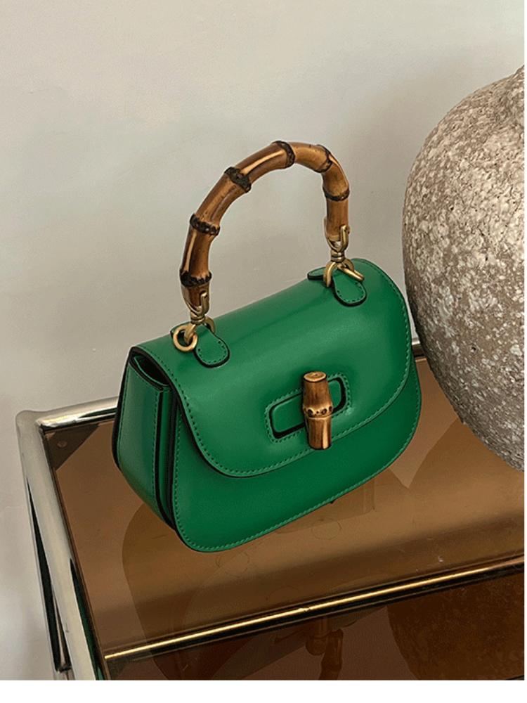 Riva Satteltasche mit Bambusgriff