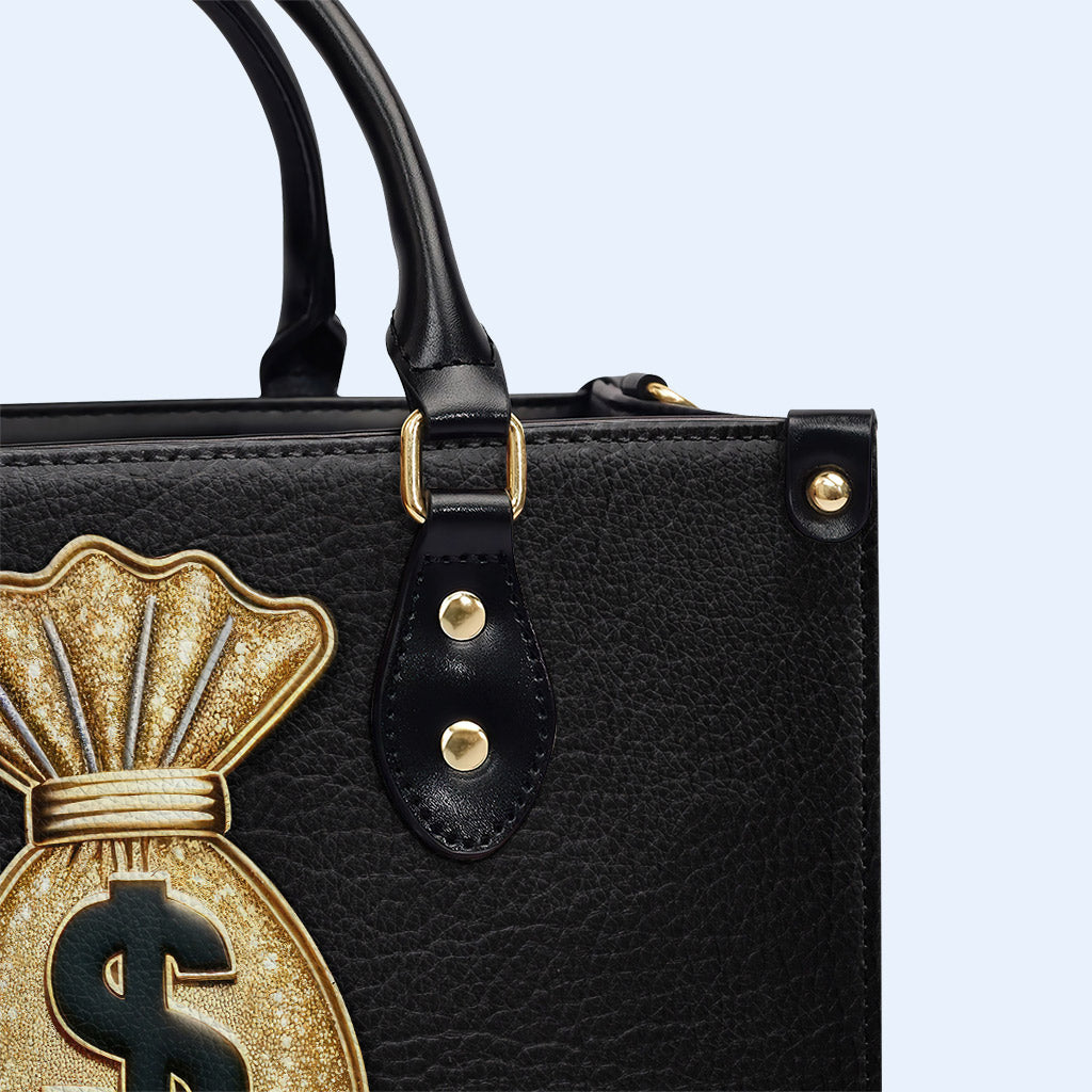 Ich bin die Tasche - Personalisierte Lederhandtasche - thebag01