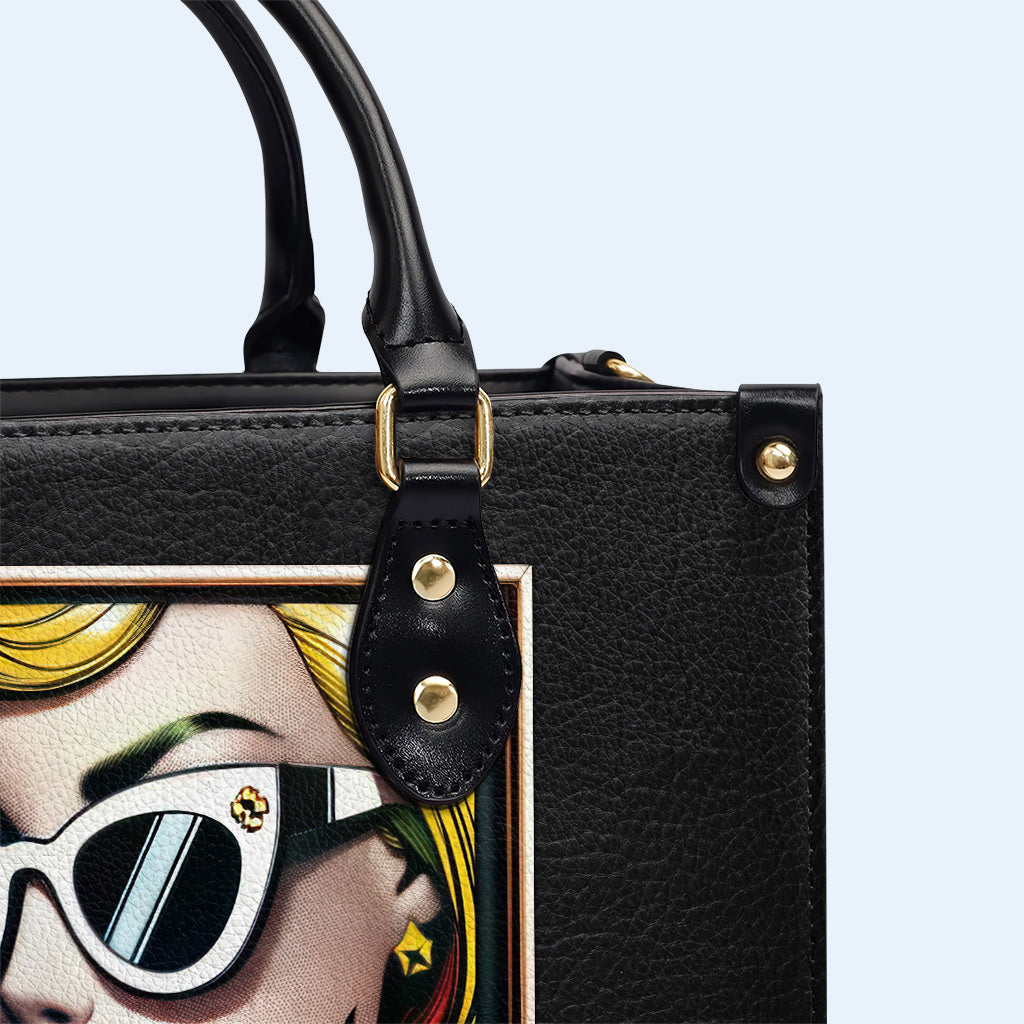 What Time - Personalisierte Lederhandtasche - whattime01