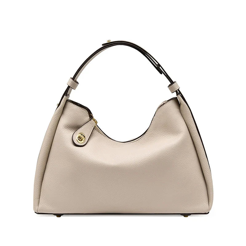 Vielseitige Crossbody aus genarbtem Leder