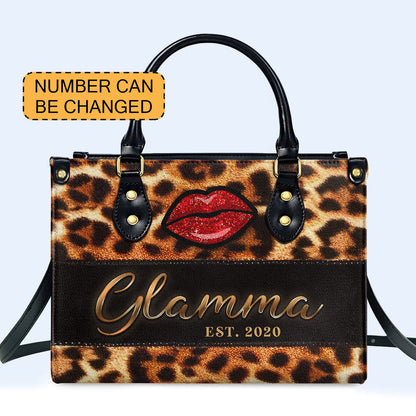 Glamma - Personalized Custom Leather Handbag - MM09