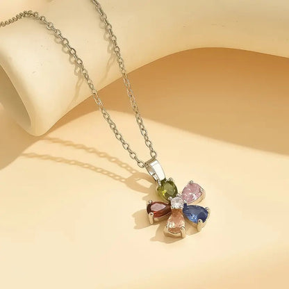 Inside Out Zirconia Emotions Necklace