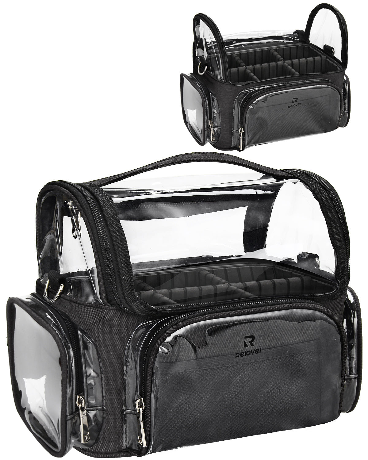 Clear Hanging Makeup Bag And Pro Makeup Backpack For Makeup Artists