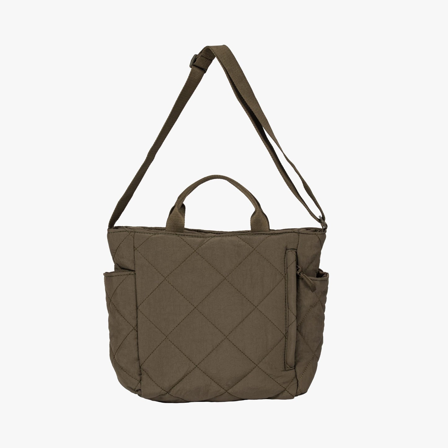 Olives Quilted Puffer Tote