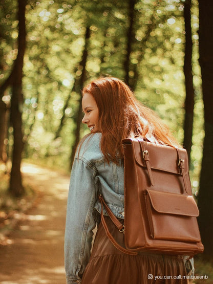 Women's Vintage Backpack for Laptop 15.6 inches