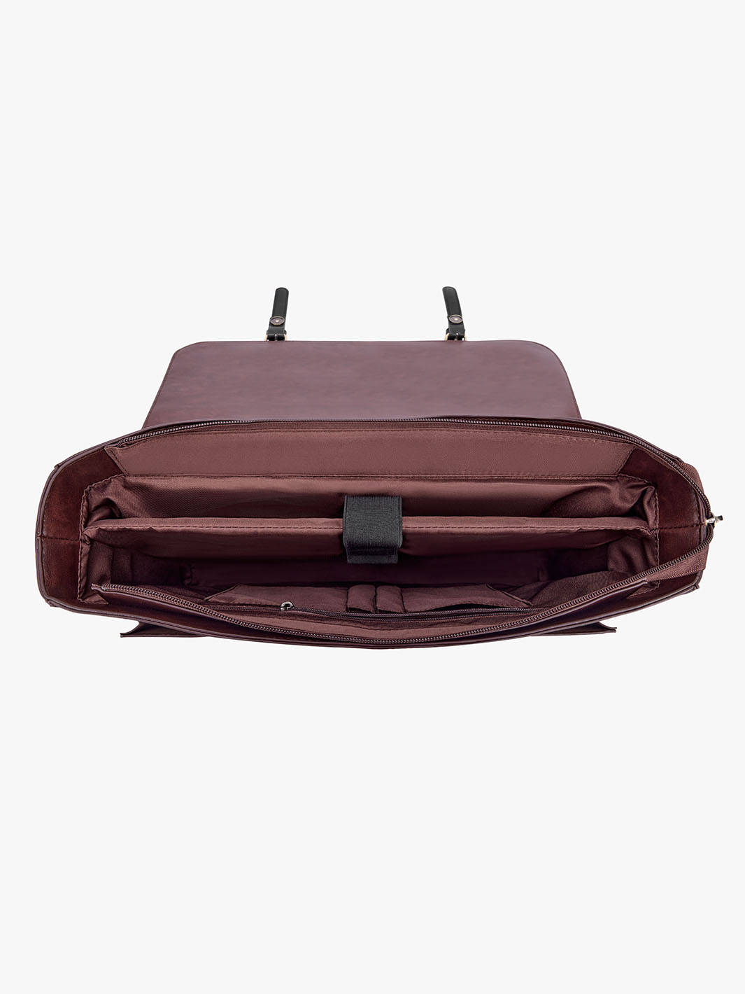 Cocoa Truffle Ecosusi Classic Bow Briefcase