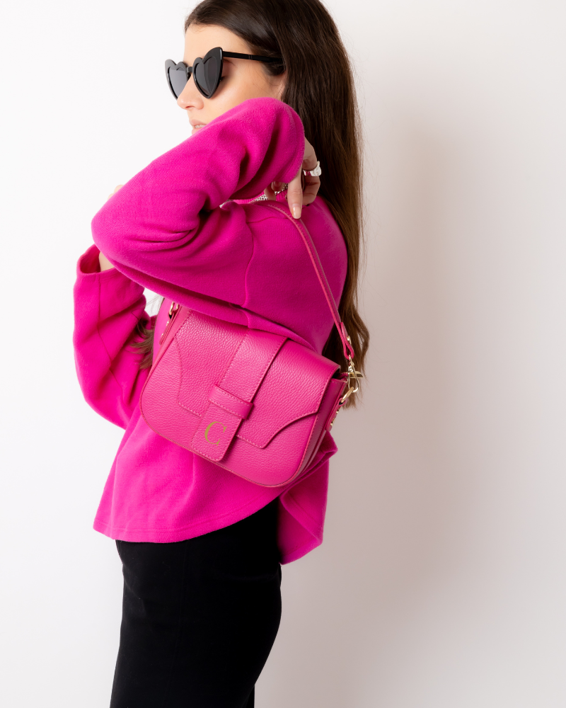 Jimena fuchsia Pink Bag