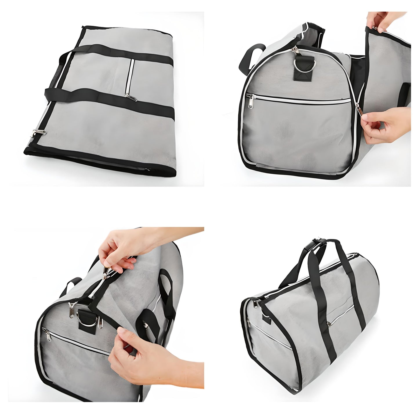 Sleek Garment Duffle Bag