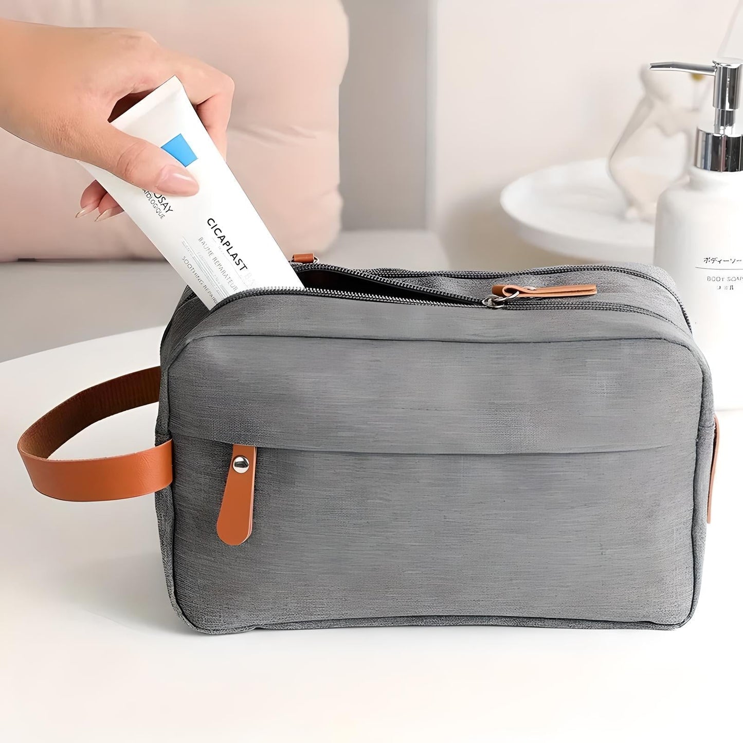 Jethro | Modern Men's Toiletries Bag