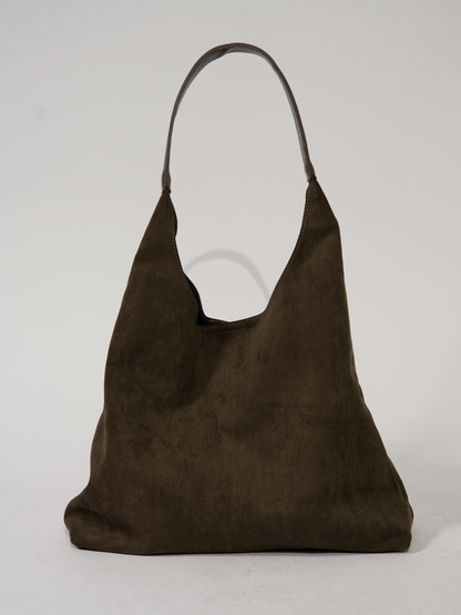 Suede Daily Leather Tote