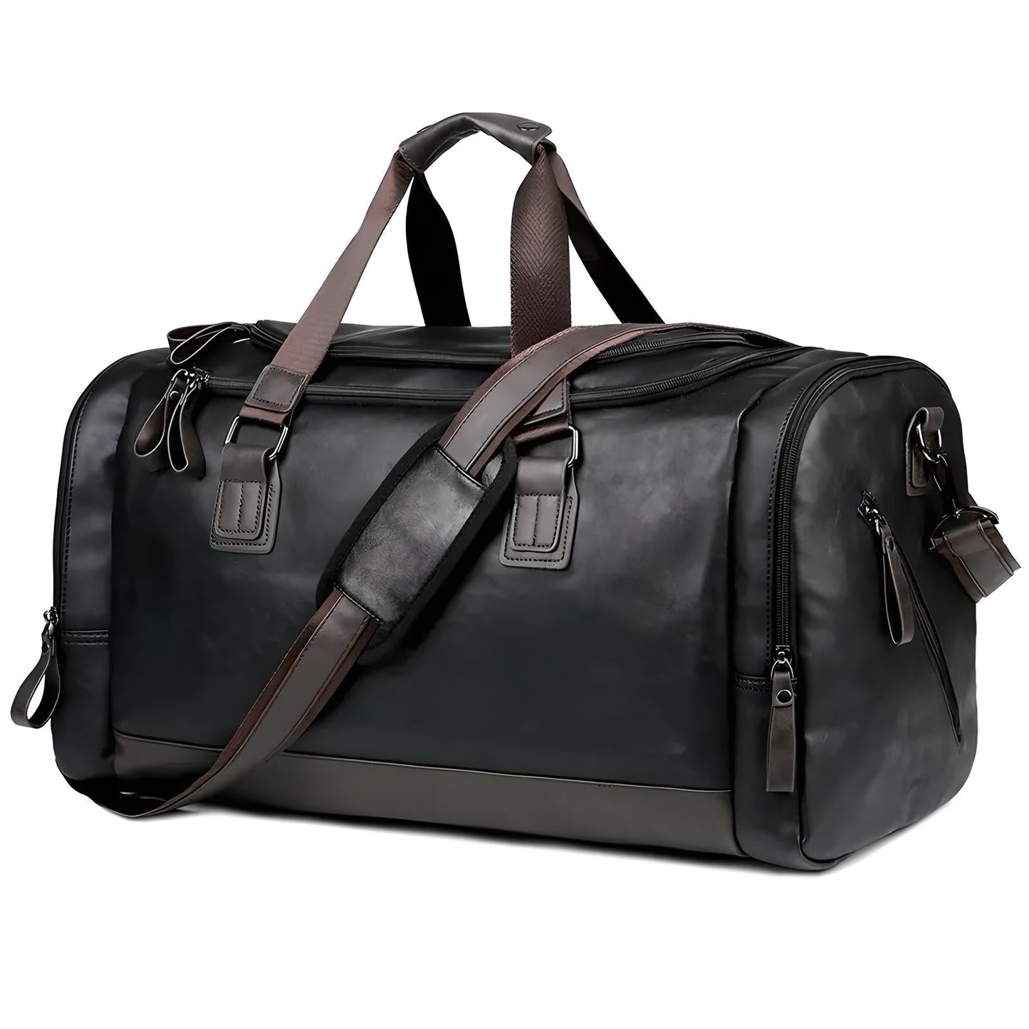 Classy Men’s Leather Duffle Bag