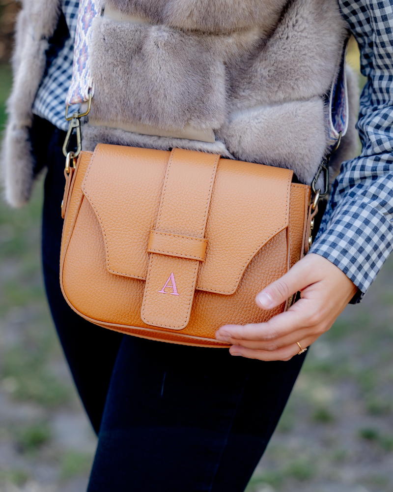 Jimena Camel Bag