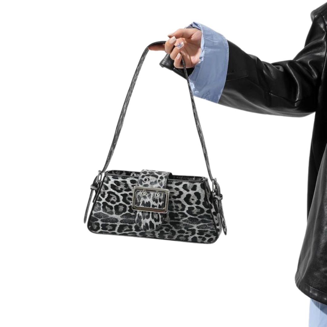 Orta Leopard Shoulder Bag