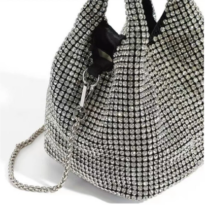 Clara Sparkling Rhinestone Handbag