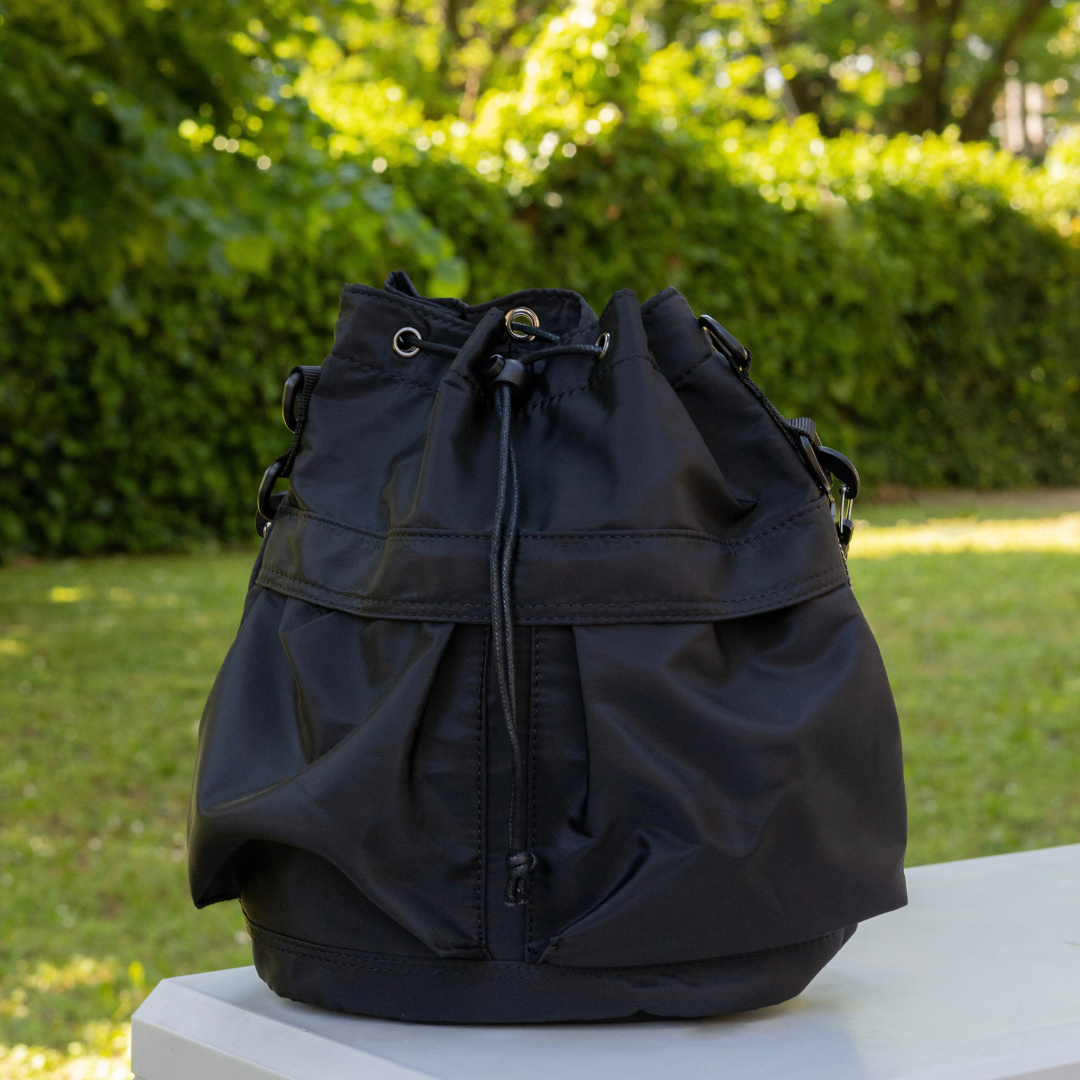 Olives Nylon Drawstring Bag