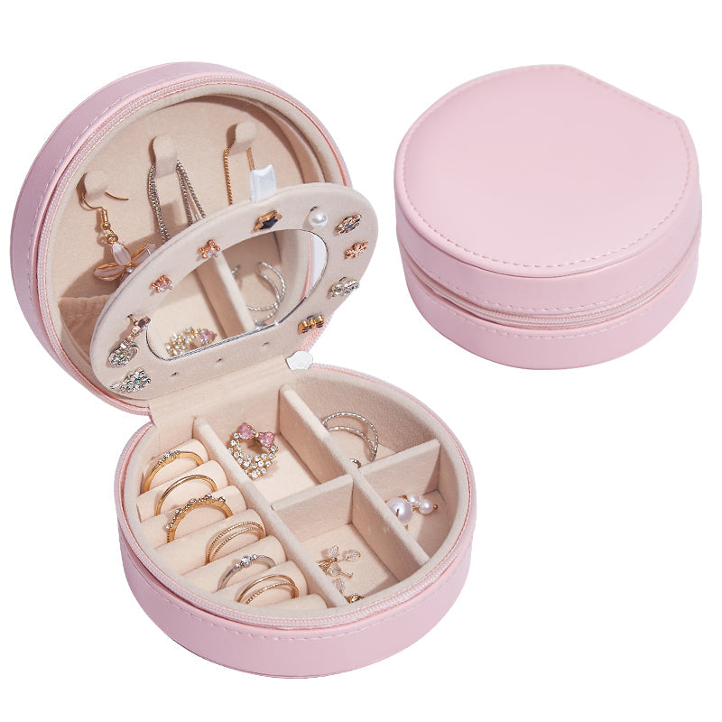 ADEL | Mini Travel Jewelry Case with Mirror