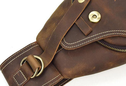 Luxe Leather Adventure Crossbody Bag