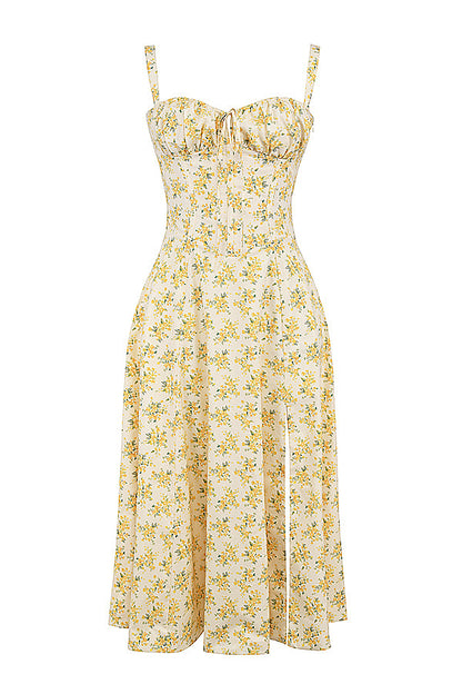 Lemon Zest Midi Dress