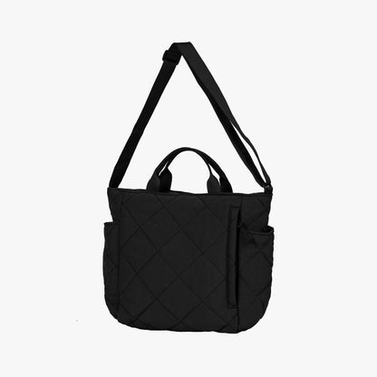 Olives Quilted Puffer Tote