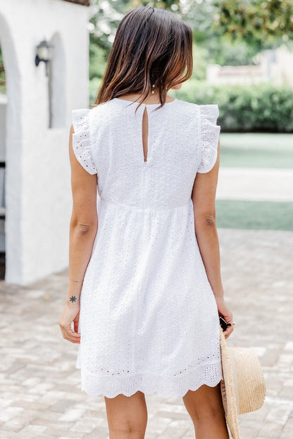 NEW | Womens V-Neck Lace Romper Dress