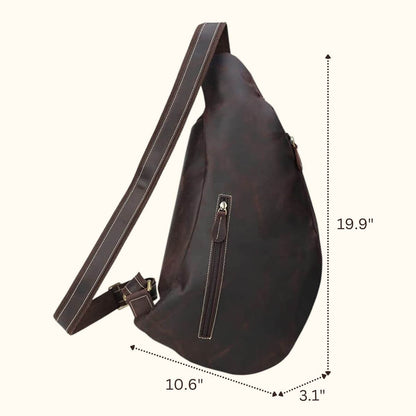 Frontier Leather Crossbody Bag