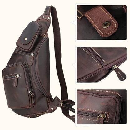 Frontier Leather Crossbody Bag