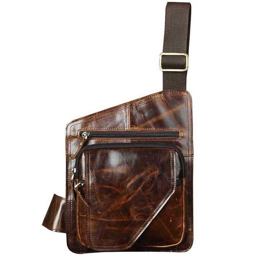 Classic Heritage Leather Crossbody Bag