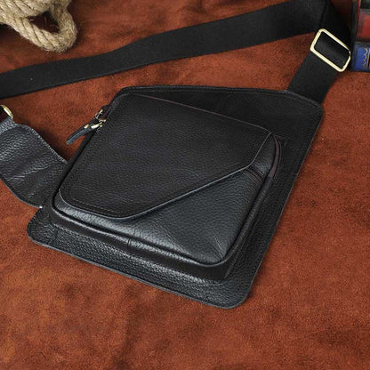Classic Heritage Leather Crossbody Bag