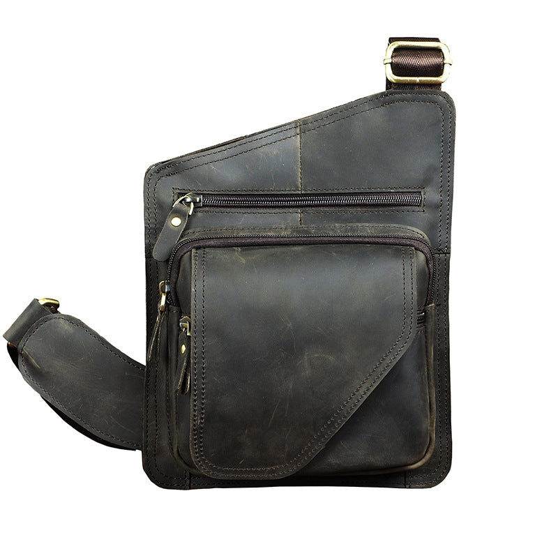 Classic Heritage Leather Crossbody Bag