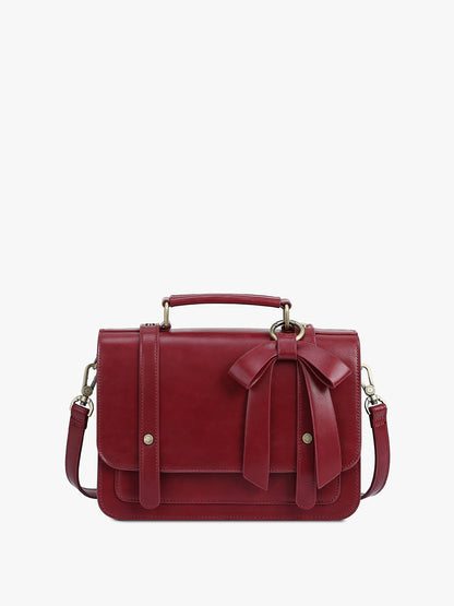 Summer Garden Romance- Bow Small Briefcase