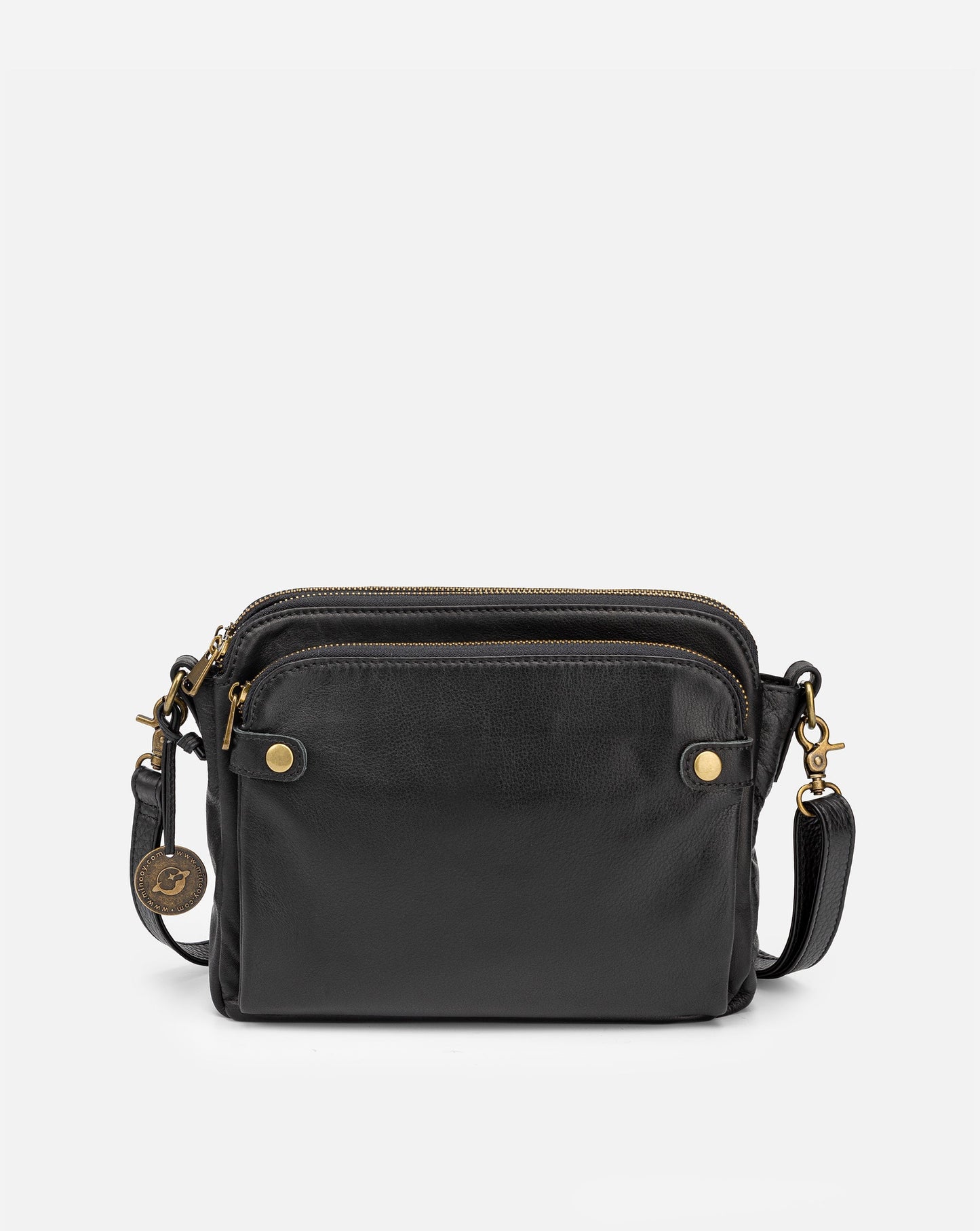 Luxe Leather RFID Crossbody Bag