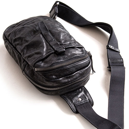 Durable Leather Crossbody Bag