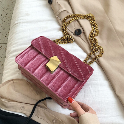 Fay Velvet Crossbody